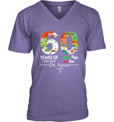 60 years of 1960 2020 Green Eggs and Ham Dr. Seuss Men's V-Neck - kambletee