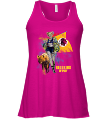 Harley Quinn Washington Redskins Of Prey Racerback Tank - kambletee