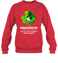 Jack Skellington Shenanigator Patricks Day Sweatshirt - kambletee