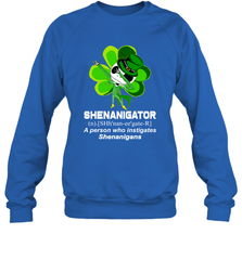 Jack Skellington Shenanigator Patricks Day Sweatshirt - kambletee