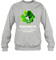 Jack Skellington Shenanigator Patricks Day Sweatshirt - kambletee