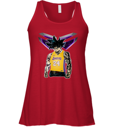 Songoku Ultra Instinct Kobe Bryant Lakers 24 Racerback Tank - kambletee