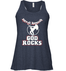 David Koresh God Rocks Racerback Tank - kambletee