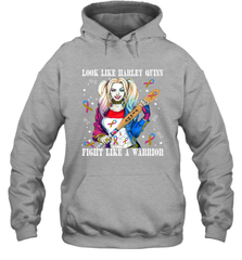 Harley Quinn Fight Like A Warrior Bladder Cancer Awareness Hoodie - kambletee