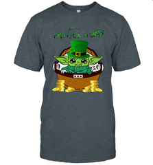Baby Yoda The Mandalorian Happy St Patrick's Day Men's T-Shirt - kambletee