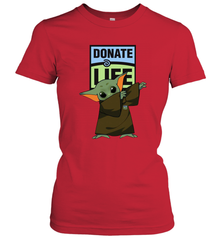 Baby Yoda Dabbing Donate Life Women's T-Shirt - kambletee