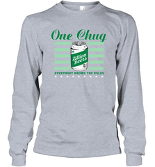 ONE CHUG ST PADDY'S DAY POCKET Long Sleeve T-Shirt - kambletee