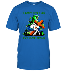 I dont need luck Ive got Jesus Men's T-Shirt - kambletee