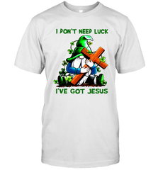 I dont need luck Ive got Jesus Men's T-Shirt - kambletee