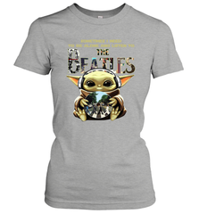 Baby Yoda I Need To Be Alone And Listen To The Beatles Women's T-Shirt - kambletee