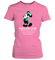 Mickey St Patricks day Shenanigator define Women's T-Shirt - kambletee