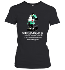 Mickey St Patricks day Shenanigator define Women's T-Shirt - kambletee