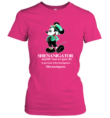 Mickey St Patricks day Shenanigator define Women's T-Shirt - kambletee