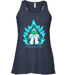 Star Wars Dragon Ball Z Yoda over 9000 It is Racerback Tank - kambletee