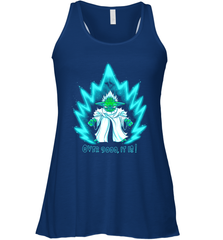 Star Wars Dragon Ball Z Yoda over 9000 It is Racerback Tank - kambletee