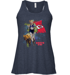 Harley Quinn Kansas City Chiefs Of Prey Racerback Tank - kambletee