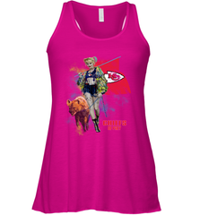 Harley Quinn Kansas City Chiefs Of Prey Racerback Tank - kambletee