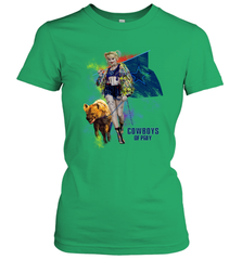 Harley Quinn Cowboys Of Prey Women's T-Shirt - kambletee