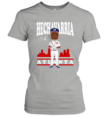 Adeiny Hechavarria toon Atlanta signature Women's T-Shirt - kambletee