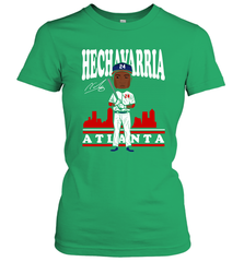 Adeiny Hechavarria toon Atlanta signature Women's T-Shirt - kambletee