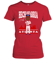 Adeiny Hechavarria toon Atlanta signature Women's T-Shirt - kambletee