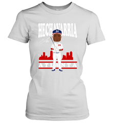 Adeiny Hechavarria toon Atlanta signature Women's T-Shirt - kambletee