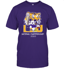 LSU Tigers Mickey Mouse National Championship 2020 T-Shirt - kambletee