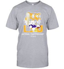 LSU Tigers Mickey Mouse National Championship 2020 T-Shirt - kambletee