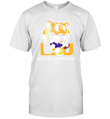 LSU Tigers Mickey Mouse National Championship 2020 T-Shirt - kambletee