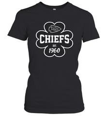 Patrick's Day Shamrock For Kansas City Chiefs Fans Women's T-Shirt - kambletee