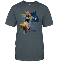 Harley Quinn New England Patriots Of Prey Men's T-Shirt - kambletee
