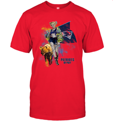 Harley Quinn New England Patriots Of Prey Men's T-Shirt - kambletee