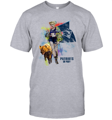 Harley Quinn New England Patriots Of Prey Men's T-Shirt - kambletee