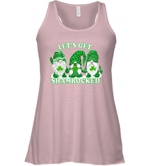 Gnomes let's get shamrocked St. Patrick's day Racerback Tank - kambletee