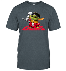 Kansas City Chiefs Baby Yoda Patrick Mahomes Men's T-Shirt - kambletee