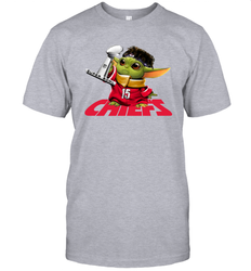 Kansas City Chiefs Baby Yoda Patrick Mahomes Men's T-Shirt - kambletee