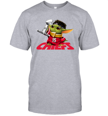Kansas City Chiefs Baby Yoda Patrick Mahomes Men's T-Shirt - kambletee