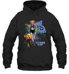 Harley Quinn Tennessee Titans Of Prey Hoodie - kambletee