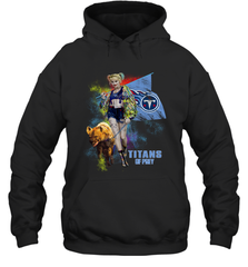 Harley Quinn Tennessee Titans Of Prey Hoodie - kambletee