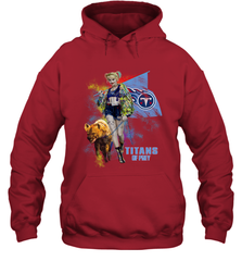 Harley Quinn Tennessee Titans Of Prey Hoodie - kambletee