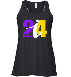 Angel Legend Mamba 24 Basketball Kobe Bryant Racerback Tank - kambletee