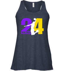 Angel Legend Mamba 24 Basketball Kobe Bryant Racerback Tank - kambletee