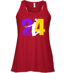 Angel Legend Mamba 24 Basketball Kobe Bryant Racerback Tank - kambletee