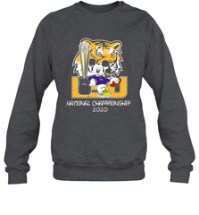 LSU Tigers Mickey Mouse National Championship 2020 Sweatshirt - kambletee