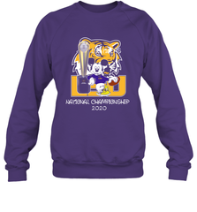 LSU Tigers Mickey Mouse National Championship 2020 Sweatshirt - kambletee