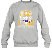 LSU Tigers Mickey Mouse National Championship 2020 Sweatshirt - kambletee