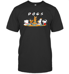 Snoopy and Dogs Friends TV show Men's T-Shirt - kambletee