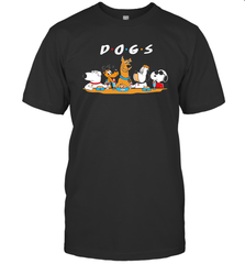 Snoopy and Dogs Friends TV show Men's T-Shirt - kambletee