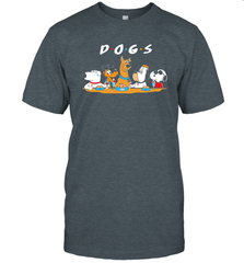 Snoopy and Dogs Friends TV show Men's T-Shirt - kambletee