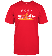 Snoopy and Dogs Friends TV show Men's T-Shirt - kambletee